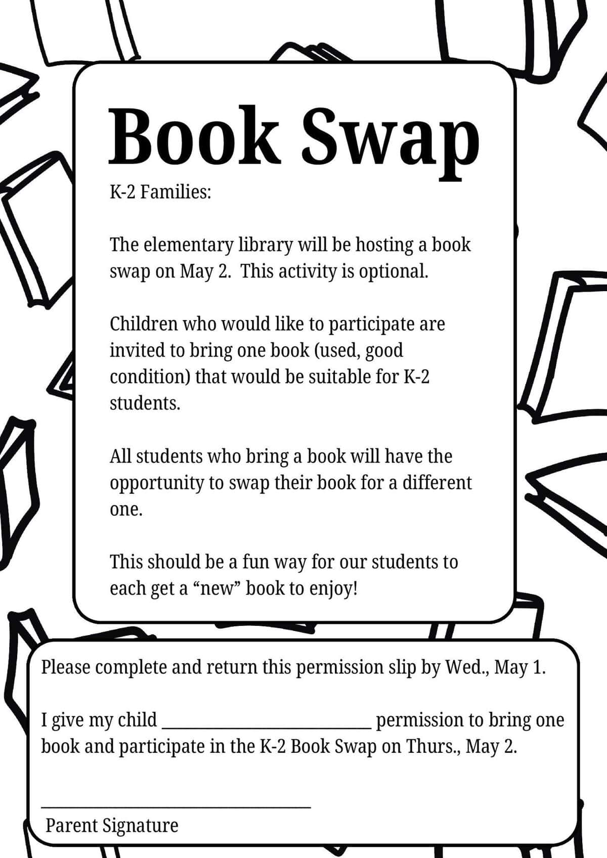 School Book Swap for Fun and Function